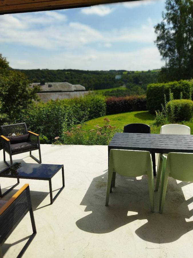Le Clos Des 3 - Vacances Avec Vue En Ardennes A 5 Kilometres De La Roche - Maison De 90 M2 Avec Chambres - Avec Magnifique Jardin Rendeux Buitenkant foto